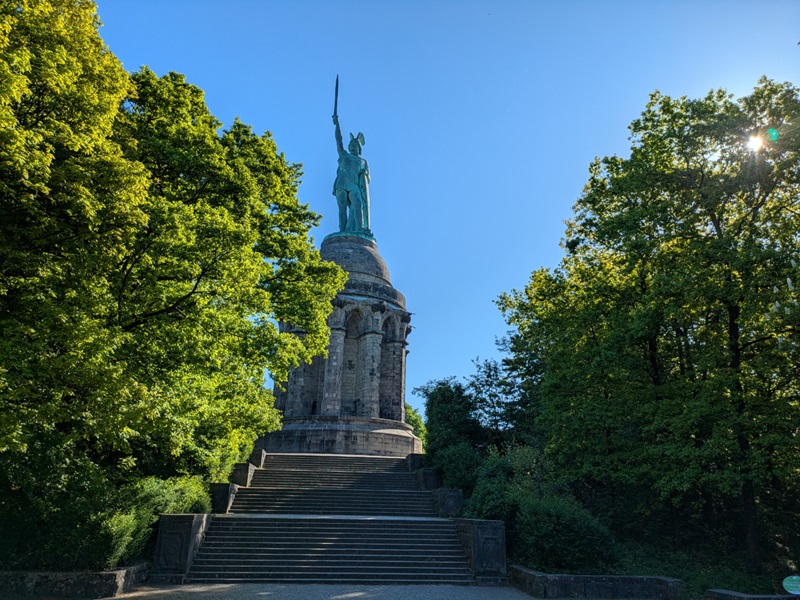 Das Hermannsdenkmal ist wieder zugänglich
