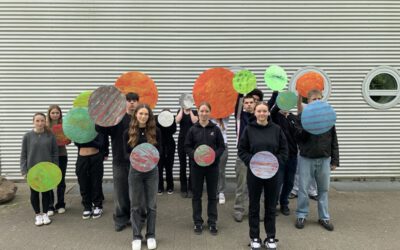 Schüler lassen sich von Astronomie-Ausstellung inspirieren