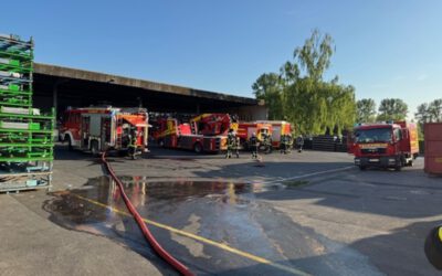 Brand in der Filteranlage