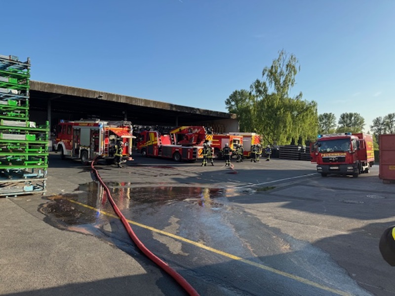 Brand in der Filteranlage