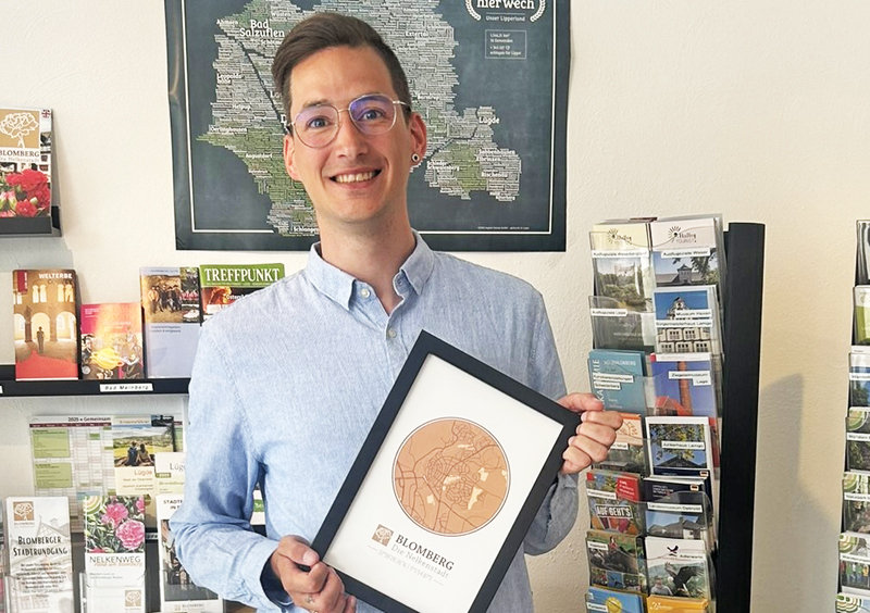 Niclas Begemann-Frerk neues Gesicht bei Marketing und Tourist-Info