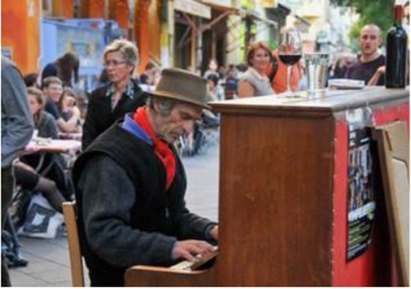 Ausstellung ´Peter Kaiser – Musikanten auf der Straße`