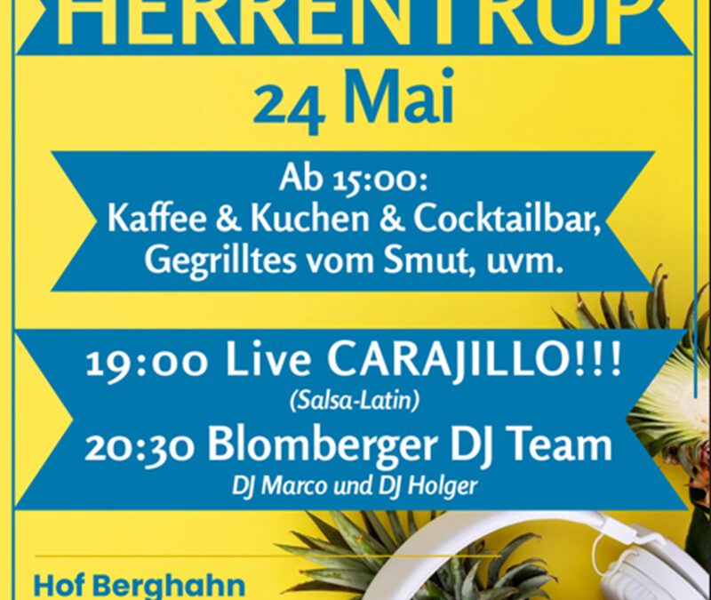 Dorfausschuss lädt zum Dorffest in Herrentrup ein