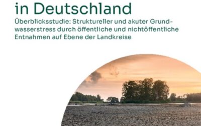 BUND stellt Studie zur Situation des Grundwassers bereit