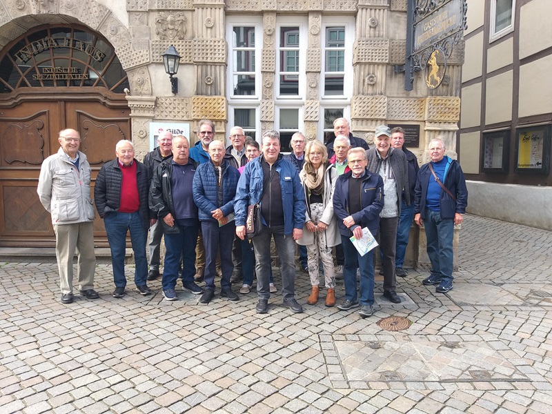 TVG-Wandergruppe on Tour in Hameln und Tonnenheide