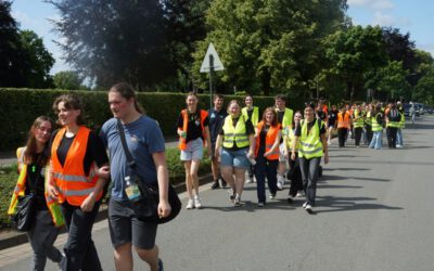 Abiturienten/innen feiern in Blombergs bester Stube