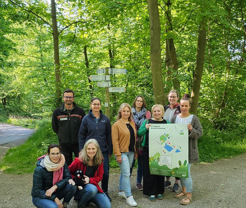 Beim Walderlebnistag wird der Stadtwald zum Erlebnis