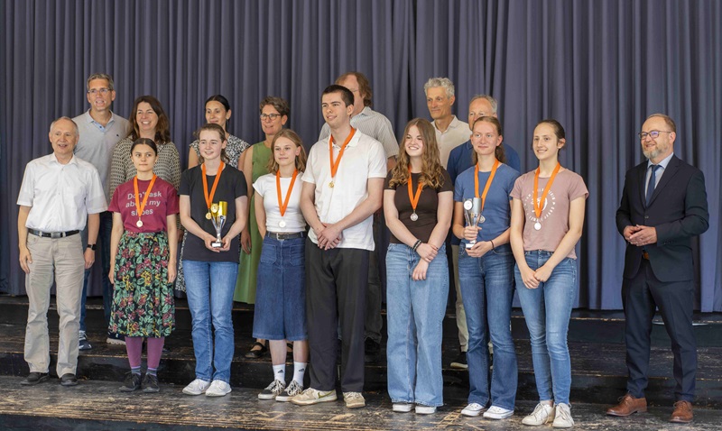Zweiter Platz für das Städtische Gymnasium Steinheim
