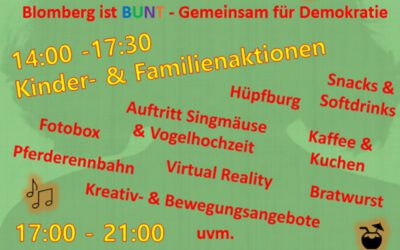 Blomberg ist BUNT – Sommerfest im Paradies
