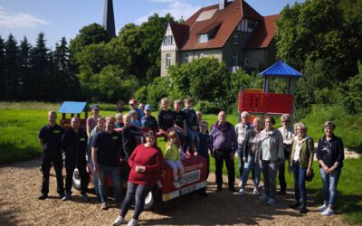 Neuer Spielplatz im Kirchgarten Cappel feierlich eröffnet
