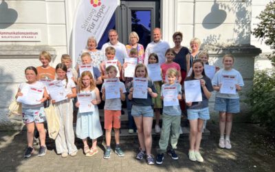 Lippische Lesetalente begeistern beim Vorlesewettbewerb