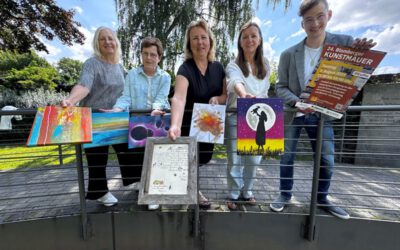 24. Blomberger Kunstmauer am 3. August 2025