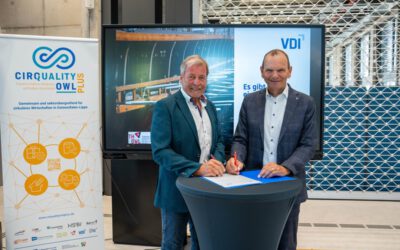 Gemeinsam Chancen denken: TH OWL und VDI OWL unterzeichnen Kooperation