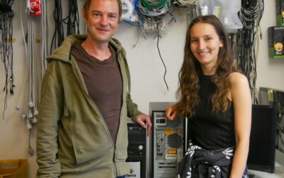 Der Fachbereich Detmolder Schule für Gestaltung spendet Technik für den guten Zweck