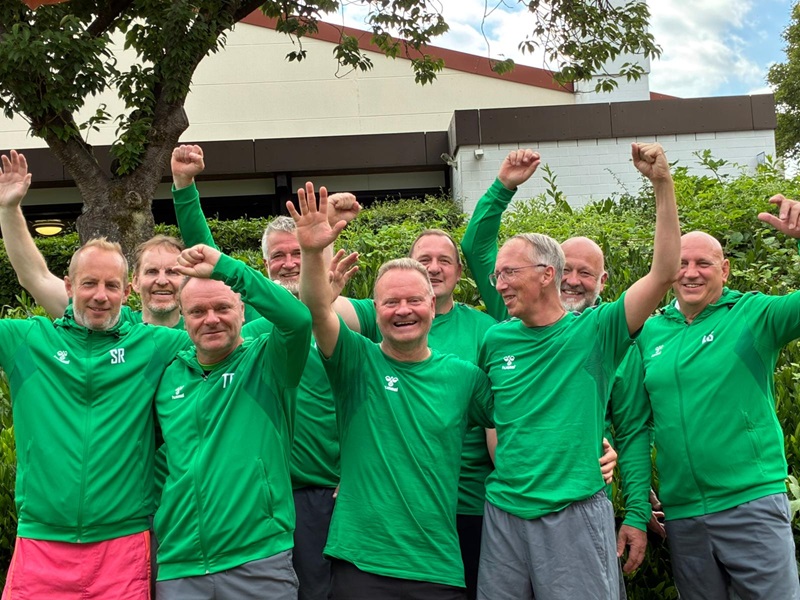 Die Cappler Tennis-Herren-Ü50 sind Kreismeister