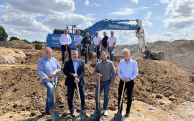 Spatenstich am Westerholz: Kreis Lippe baut neuen Bauhof