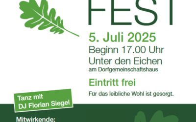 MGV Donop zum Eichenfest ein