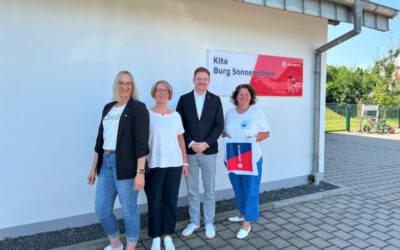 MdB Kerstin Vieregge besucht Johanniter-Kita „Burg Sonnenschein“