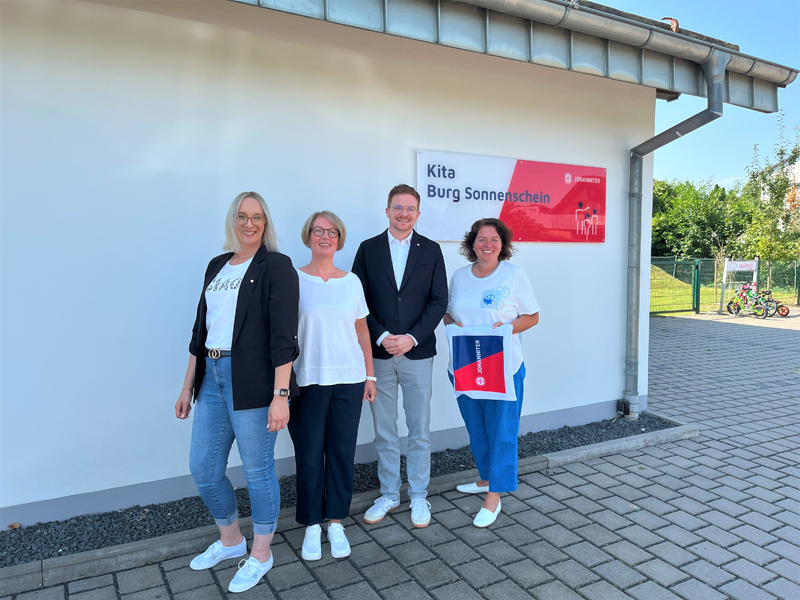 MdB Kerstin Vieregge besucht Johanniter-Kita „Burg Sonnenschein“