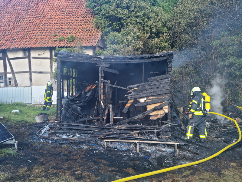 Feuer sprengt Hochzeit?