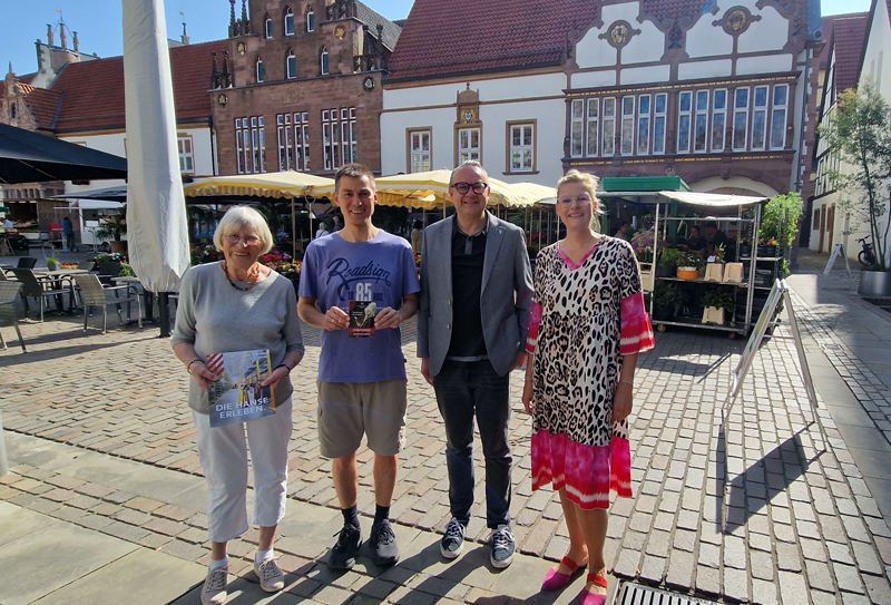 Westfälische Hanse: Städtepass-Gewinner erkunden Lemgo