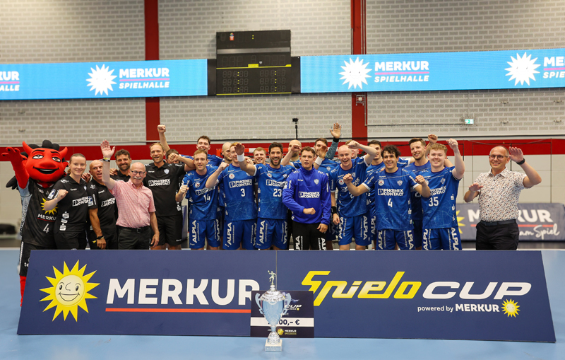 Titelverteidigung perfekt! TBV Lemgo Lippe gewinnt Spielo-Cup-Finale gegen         GWD Minden mit 33:30