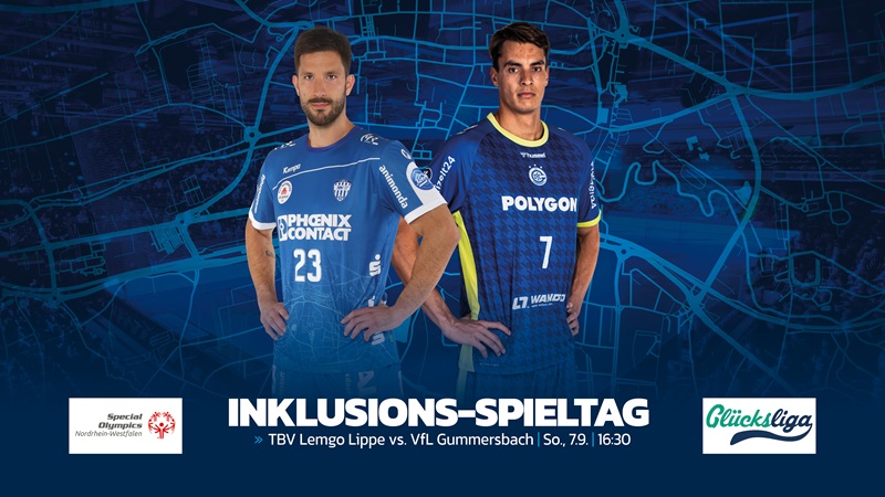 TBV Lemgo Lippe setzt beim Heimspiel mit Special Olympics und Glücksliga ein Zeichen für Inklusion