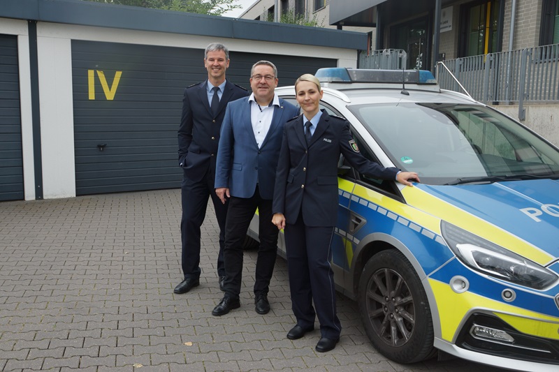 Polizeihauptkommissarin Melanie Ott ist die neue Wachleiterin der Polizeiwache Blomberg