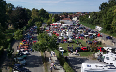 Es lag wieder ein Duft von Öl und Benzin in der Luft