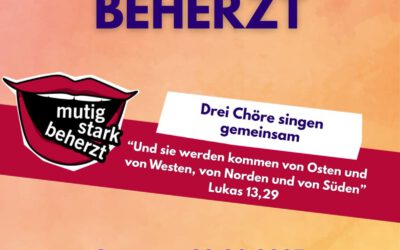 Popkantoratsgottesdienst in der Kirche in Cappel