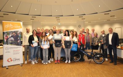 Kreis Lippe dankt Teilnehmenden des STADTRADELN