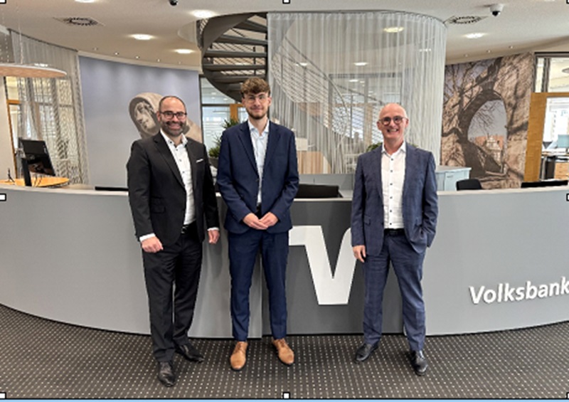 Volksbank Ostlippe eG begrüßt neuen Auszubildenden