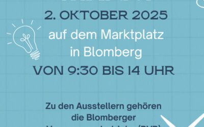 Energiemarkt am 2. Oktober auf dem Blomberger Marktplatz – Wochenmarkt wird vorverlegt