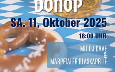 Oktoberfest in Donop – Stimmung, Musik und gute Laune im Dorfgemeinschaftshaus