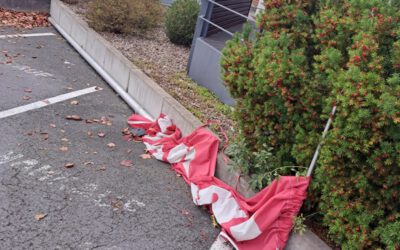 Vandalismus beim Nahkauf Blomberg