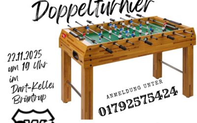 SW Brüntrup lädt zum Kicker Turnier