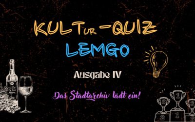 Das Lemgoer Kultur-Quiz geht in die vierte Runde