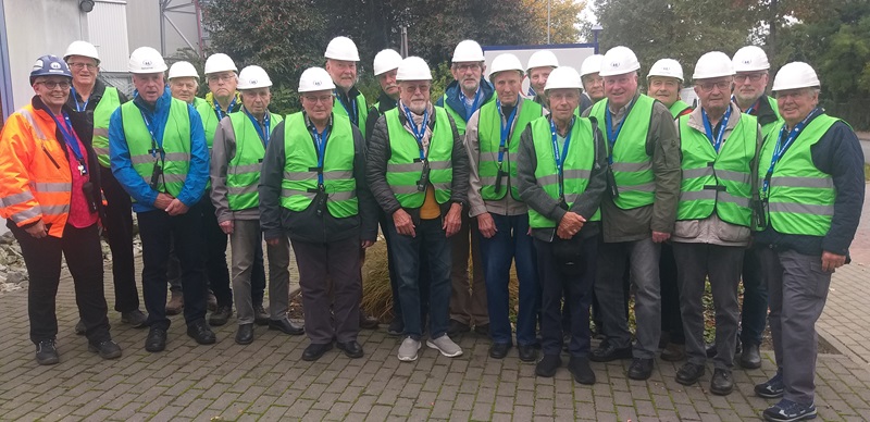 TVG-Wandergruppe besichtigte die Zuckerfabrik in Lage