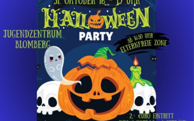 Gruseliges Vergnügen im Jugendzentrum: Halloween-Party am 31. Oktober