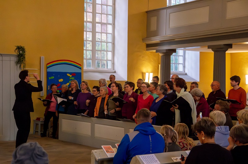 Popkantoratsgottesdienst in der Kirche in Cappel