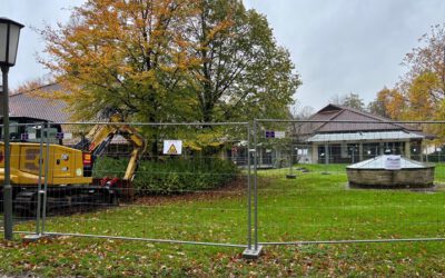 Wartungsarbeiten an den CO2-Mofetten im Kurpark Bad Meinberg