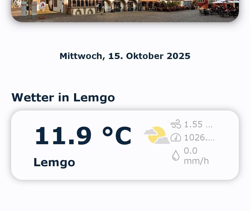 DorfFunk Lemgo und Lemgo-App werden eins