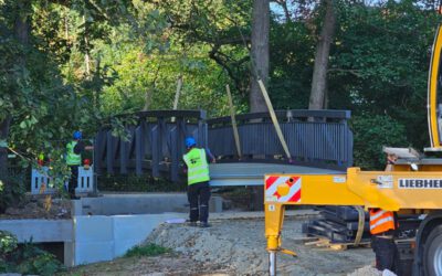 Neue Brücke in Papiernbentrup ist frei