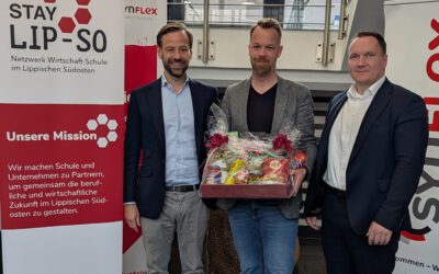Netzwerk Wirtschaft-Schule „Stay LIP-SO“ tagt bei Synflex