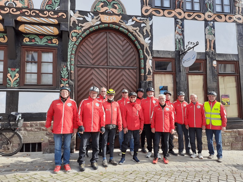 25-Jahre Jubiläumstour der Radfahrer