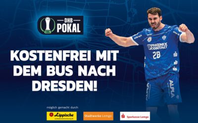 Kostenfreie Fanbusfahrt zum Pokal-Viertelfinale in Dresden – jetzt anmelden!