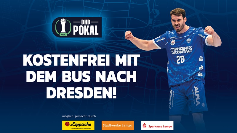 Kostenfreie Fanbusfahrt zum Pokal-Viertelfinale in Dresden – jetzt anmelden!