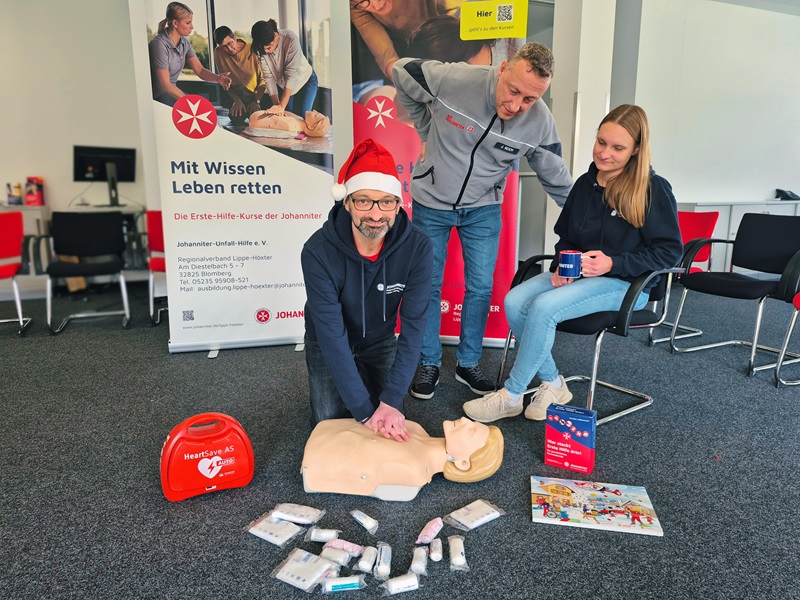 Johanniter laden zum weihnachtlichen Info-Nachmittag in Blomberg ein