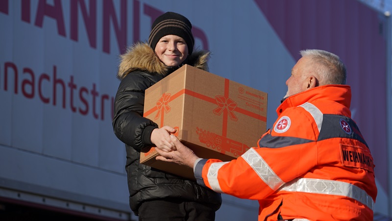 Startschuss für den Johanniter-Weihnachtstrucker