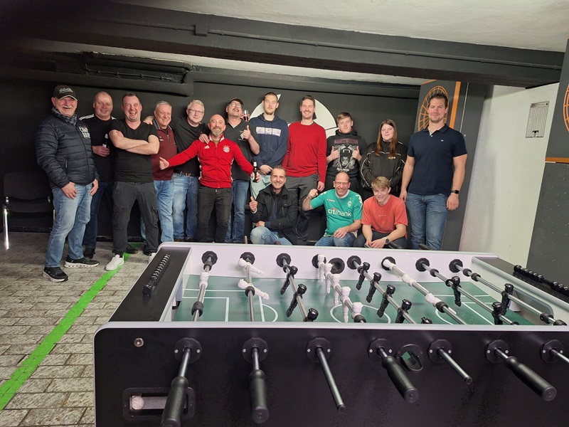 Zweites Kicker Turnier wurde gut angenommen